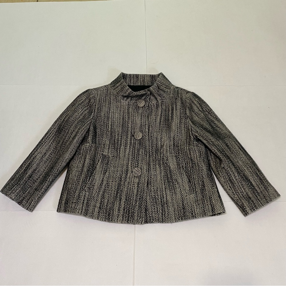 Banana Republic Stylish Jacket in Black and Gray